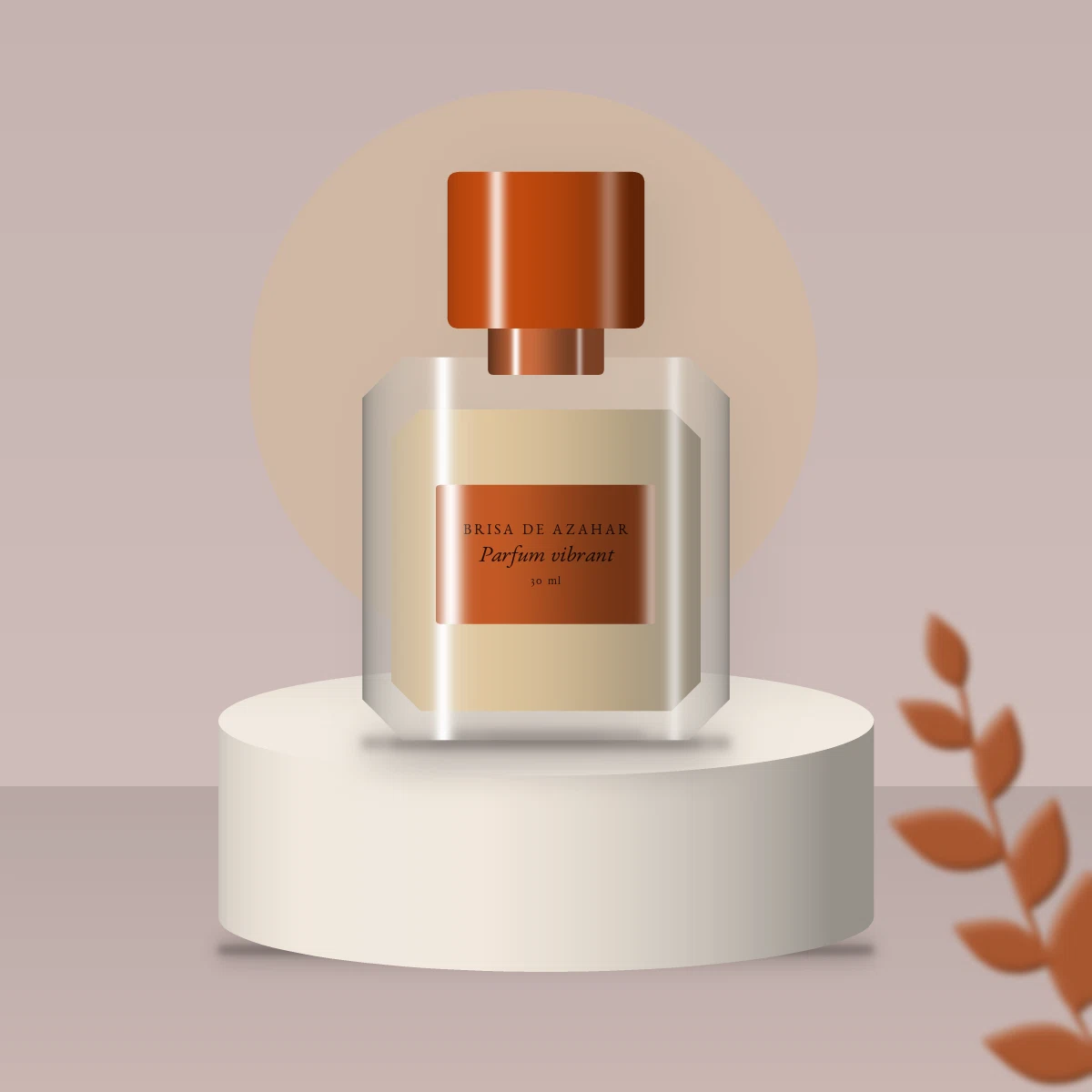 Parfum vibrant au thé noir – Brisa de Azahar, photo d'ambiance