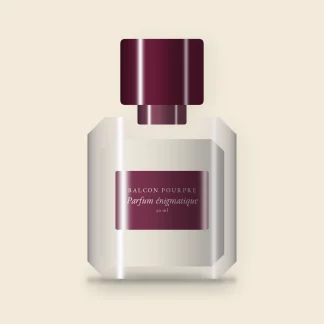 Parfum énigmatique à la fève tonka – Balcon Pourpre, flacon 30 ml