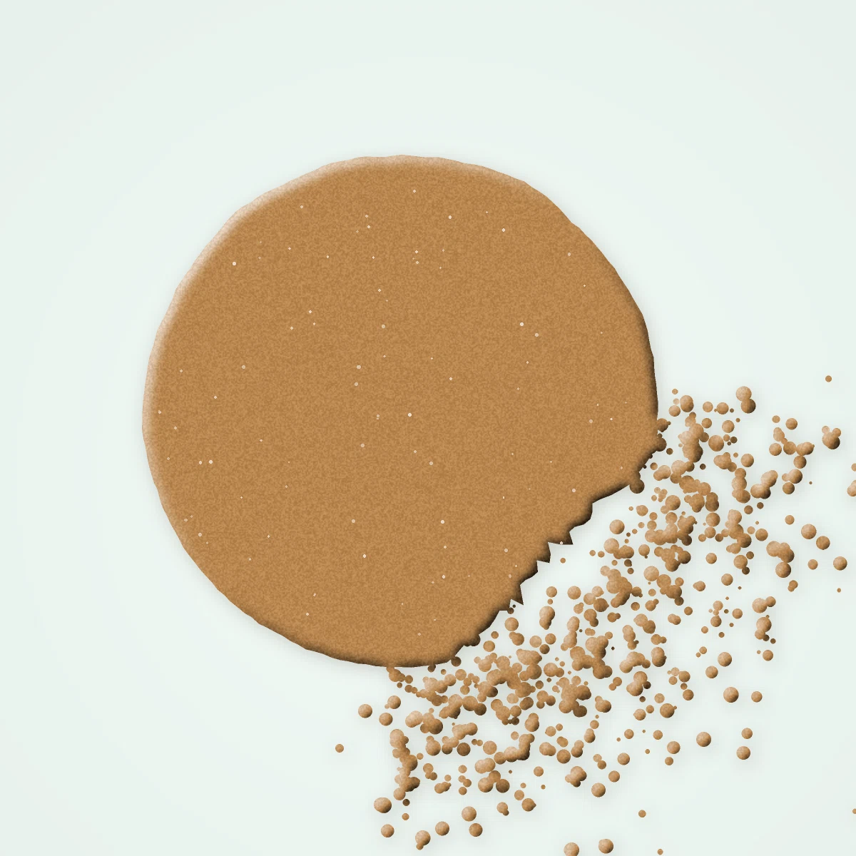 Enlumineur Mochi effet flouté – Sopoong, aperçu de la teinte Bronze doré
