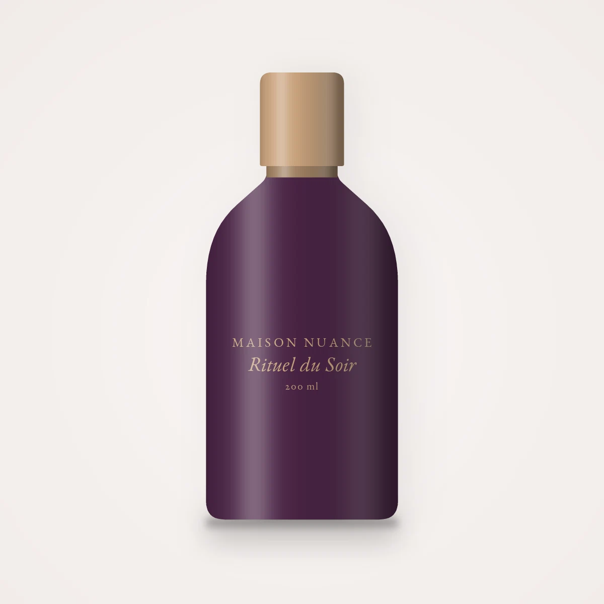 Rituel du Soir nettoyant visage peaux grasses – Maison Nuance, flacon 200 ml