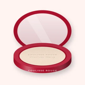 Poudre embellissante Premier Rang – Coulisse Rouge, boîtier 9 g, teinte 02 Porcelaine