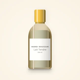 Shampooing Lait Tendre à la graine de lin – Mardi Douceur, flacon 250 ml