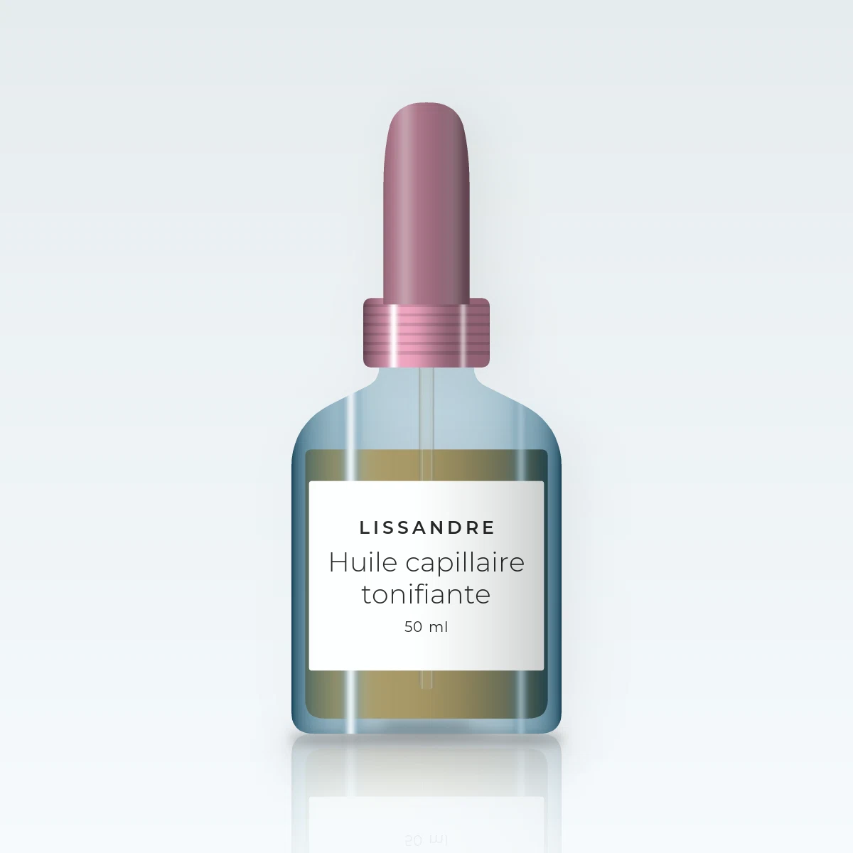 Huile capillaire tonifiante au pracaxi – Lissandre, flacon compte-gouttes 50 ml